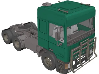 Man Truck 3D Model