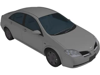 Nissan Primera (2001) 3D Model