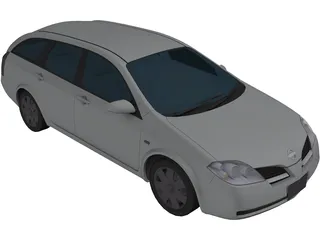 Nissan Primera Wagon (2001) 3D Model