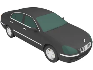 Nissan Cima (2001) 3D Model