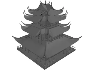 Pagoda 3D Model