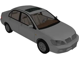 Mitsubishi Lancer Cedia (2000) [Japan] 3D Model