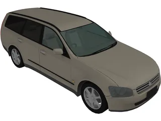 Nissan Stagea (2001) 3D Model