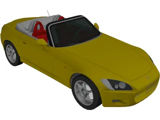 Honda S2000 3D Model