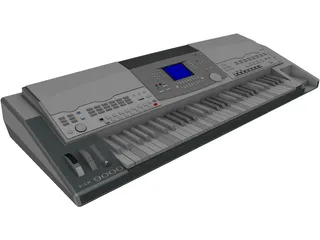 Yamaha PSR 9000 3D Model