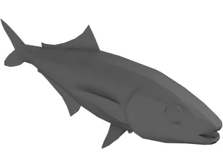 Full Fish 3D Model