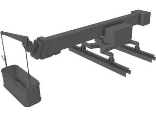 Window Crane (Large) 3D Model