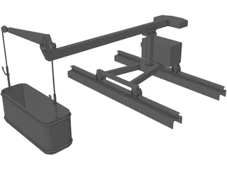 Window Crane (Small) 3D Model