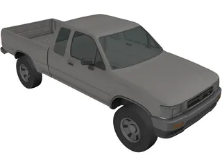 Toyota HiLux UTE 3D Model