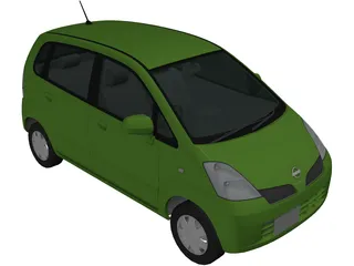 Nissan Moco (2002) 3D Model