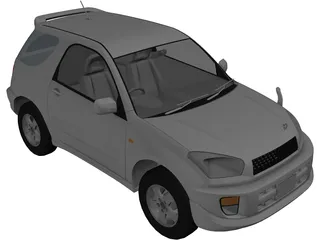 Toyota RAV4 (2000) 3D Model
