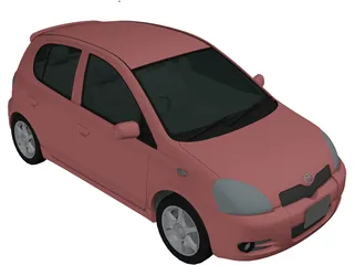 Toyota Yaris 3D Model