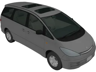 Toyota Privia [Estima] 3D Model