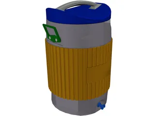 Drink Cooler 3D Model