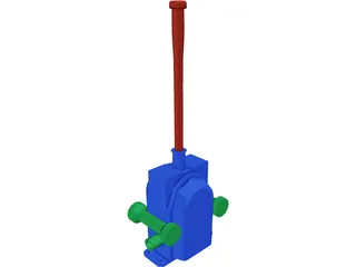 Hand Pump 3D Model