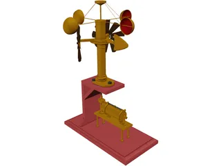 Anemometer 3D Model