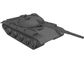 T-55 Tank 3D Model