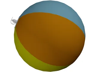 Beach Ball 3D Model