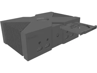 XBox Console 3D Model