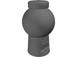 Gumball Machine 3D Model