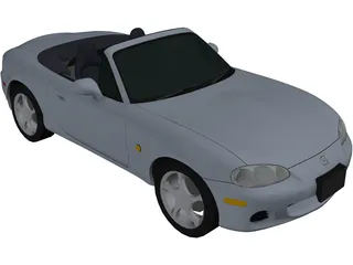 Mazda MX-5 Roadster 3D Model