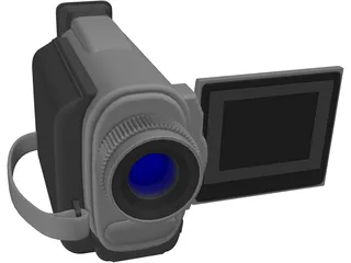 Hurst Video Camera 3D Model