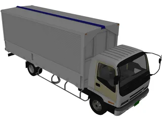 Isuzu Forward V 3D Model