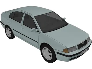 Skoda Octavia 3D Model