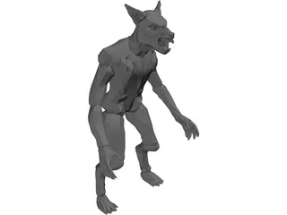 Warewolf 3D Model