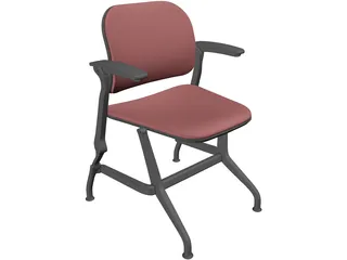 Steelcase Cachet Chair 3D Model