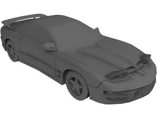 Pontiac Trans Am WS6 3D Model