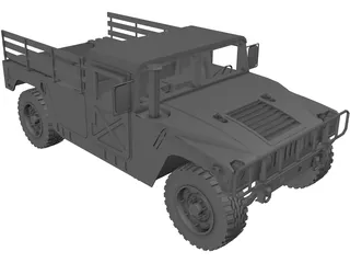 HUMVEE 2-door 3D Model