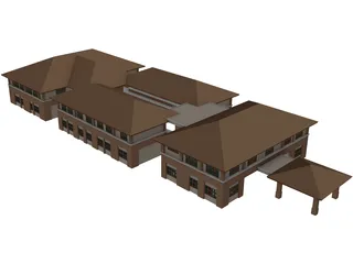 Multi Purpose Building 3D Model