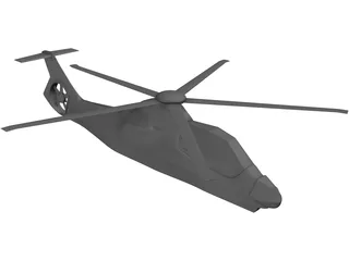 Boeing/Sikorsky RAH-66 Comanche 3D Model