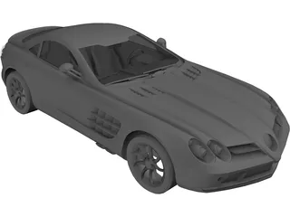 Mercedes-Benz SLR McLaren 3D Model