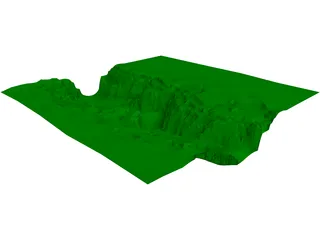 Canyon 3D Model