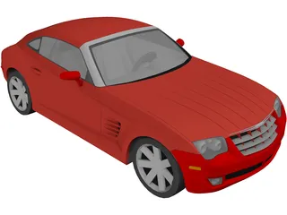 Chrysler Crossfire (2005) 3D Model