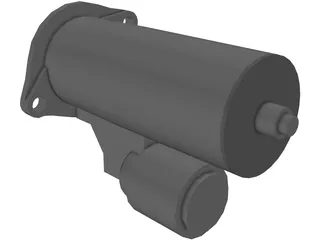 Starter Motor 3D Model