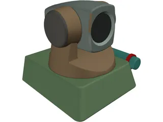 PC WebCam 3D Model