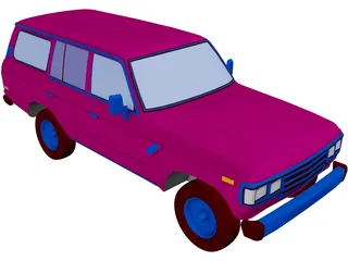 Toyota Land Cruiser 3D Model