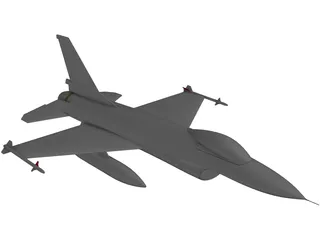 F-16 3D Model