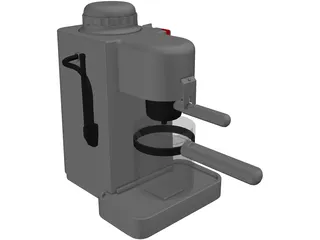 Espresso Coffee Maker 3D Model