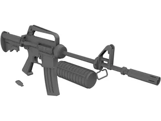 Rifle 3D Model
