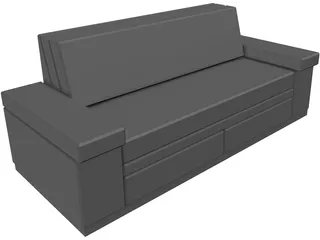 Flop Sofa 3D Model