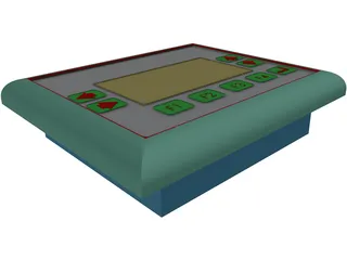 Control Panel 3D Model