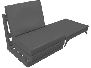 Sofa Outdoor 3D Model