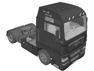 MAN TGX 18.420 - 3D model by 3dbogi (@3dbogi) [2f475fb]