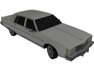 Oldsmobile Regency (1980) 3D Model