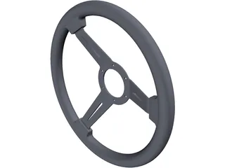 Nardi Classic Steering Wheel 330mm 3D Model