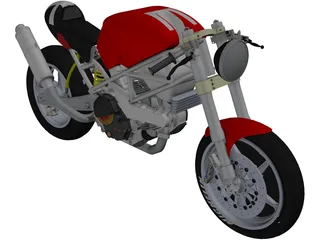 Ducati Monster 3D Model